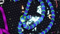 Slither.io Epic Diep.io Tank Skin UNSTOPPABLE GIANT SNAKE - Slitherio Funny_Best Moments