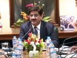 Sindh CM SYED MURAD ALI SHAH Presiding Over Secretaries Maat To Give Their Policy Guidlines  Chief Sec