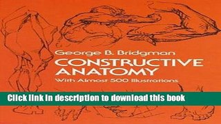 Read Constructive Anatomy (Dover Anatomy for Artists) PDF Online