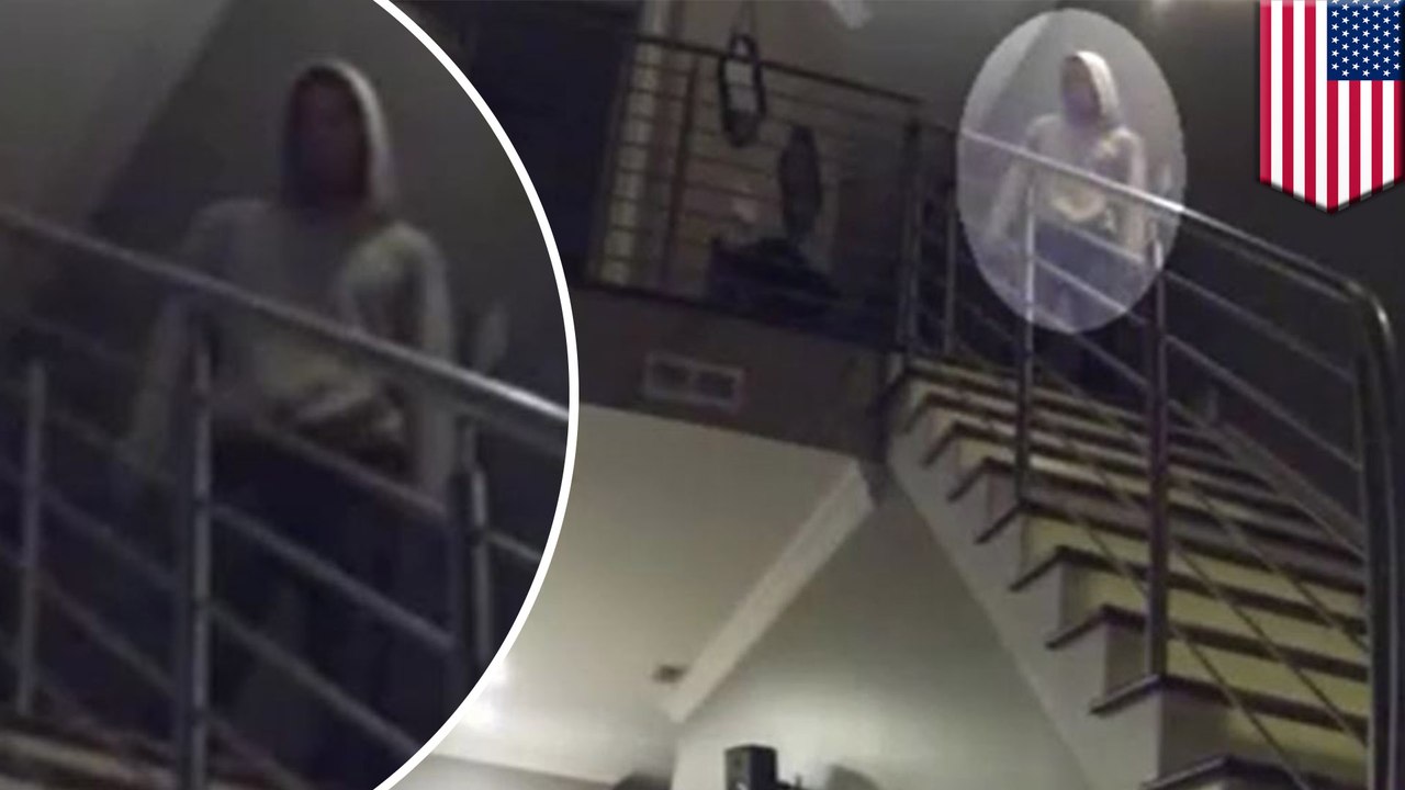 Creepy burglar watches couple sleep for about 10 minutes total after breaking in - TomoNews