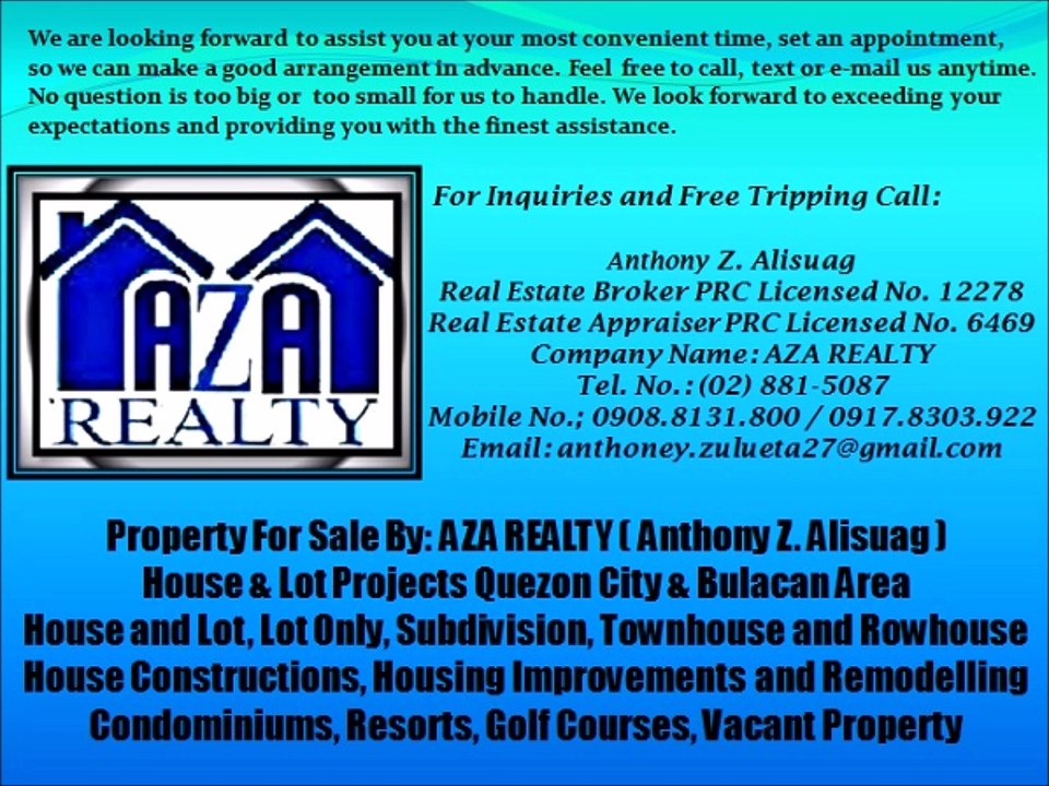 "3 Bedrooms with attic Amara Model Single Detached House and Lot For Sale Amaresa 2 By: Aza Realty (Anthony Z. Alisuag)"