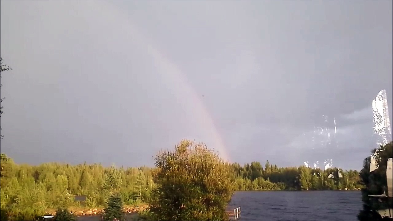 Quand la foudre fort très fort et très pret de toi