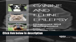 Ebook Canine and Feline Epilepsy: Diagnosis and Management Full Online