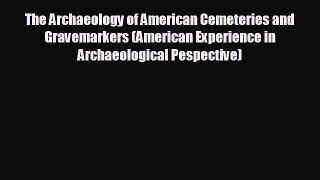 behold The Archaeology of American Cemeteries and Gravemarkers (American Experience in Archaeological