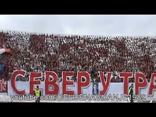 135.derbi - Delije Sever - Cale ti u djubretarima