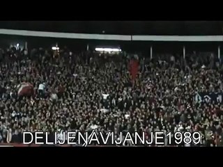 137.derbi - Delije Sever - Crno bela zastava