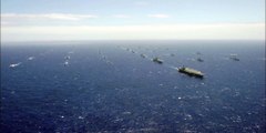 40 navires de guerre américain filmés lors d'un exercice géant !