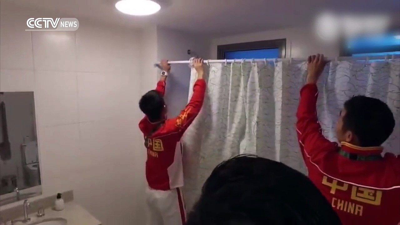 JO Rio 2016 même les chambres marchent pas pour ces athlètes chinois !