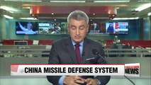 China to develop own missile defense system