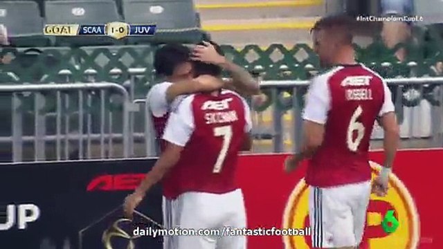 1-0 Chan Siu Ki Goal HD - South China vs Juventus International Champions Cup 30.07.2016