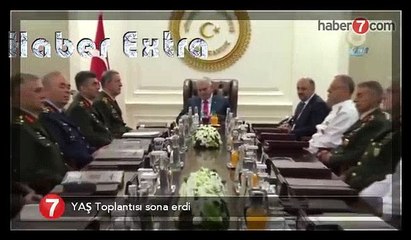 YAŞ Toplantısı sona erdi