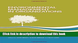 Read Books Environmental Management in Organizations: The IEMA Handbook E-Book Free
