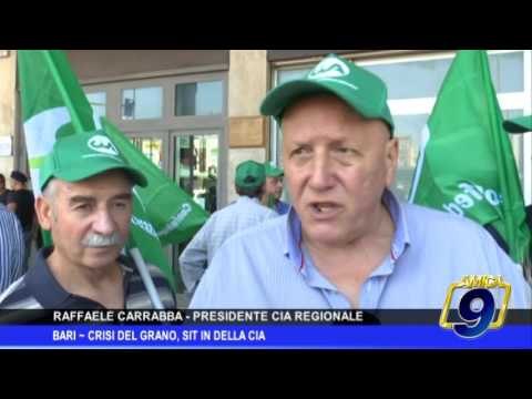 Bari | Crisi del grano, sit - in della Cia in Consiglio Regionale