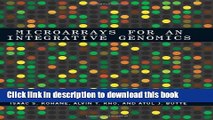 Books Microarrays for an Integrative Genomics Free Online KOMP