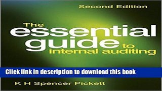 Books The Essential Guide to Internal Auditing Full Online