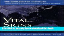 Read Books 2002 Vital Signs: The Environmental Trends That Are Shaping Our Future ebook textbooks