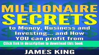 Books Millionaire Secrets Full Online