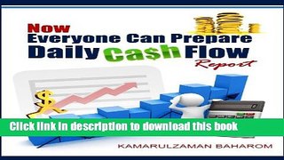 Books Now Everyone Can Prepare Daily Cash Flow Report Free Online