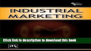Ebook Industrial Marketing Free Online
