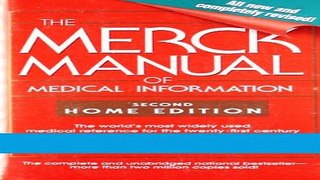 Ebook The Merck Manual of Medical Information: Second Home Edition (Merck Manual of Medical