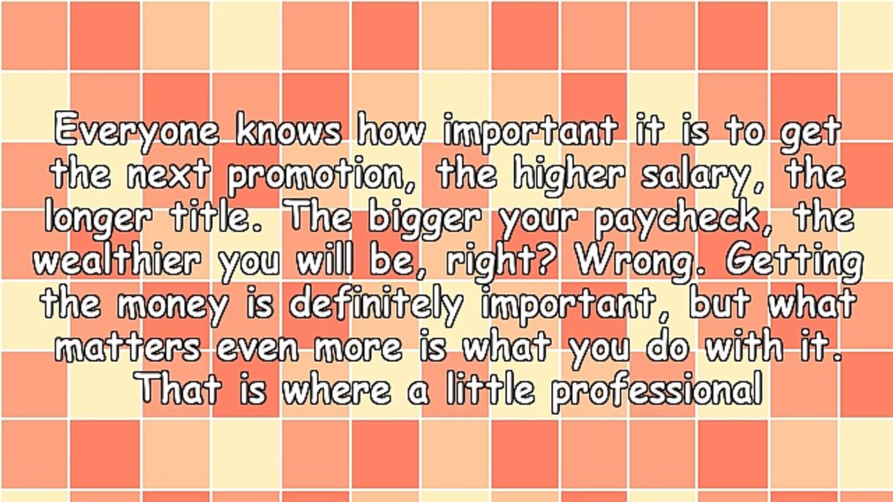 Wealth Management: The Secret to Getting and Staying Rich