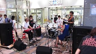 【所沢ソラバル】「日芸ジャズ研究会」 2014/8/22 まちなかコンサート（ソラステージ）