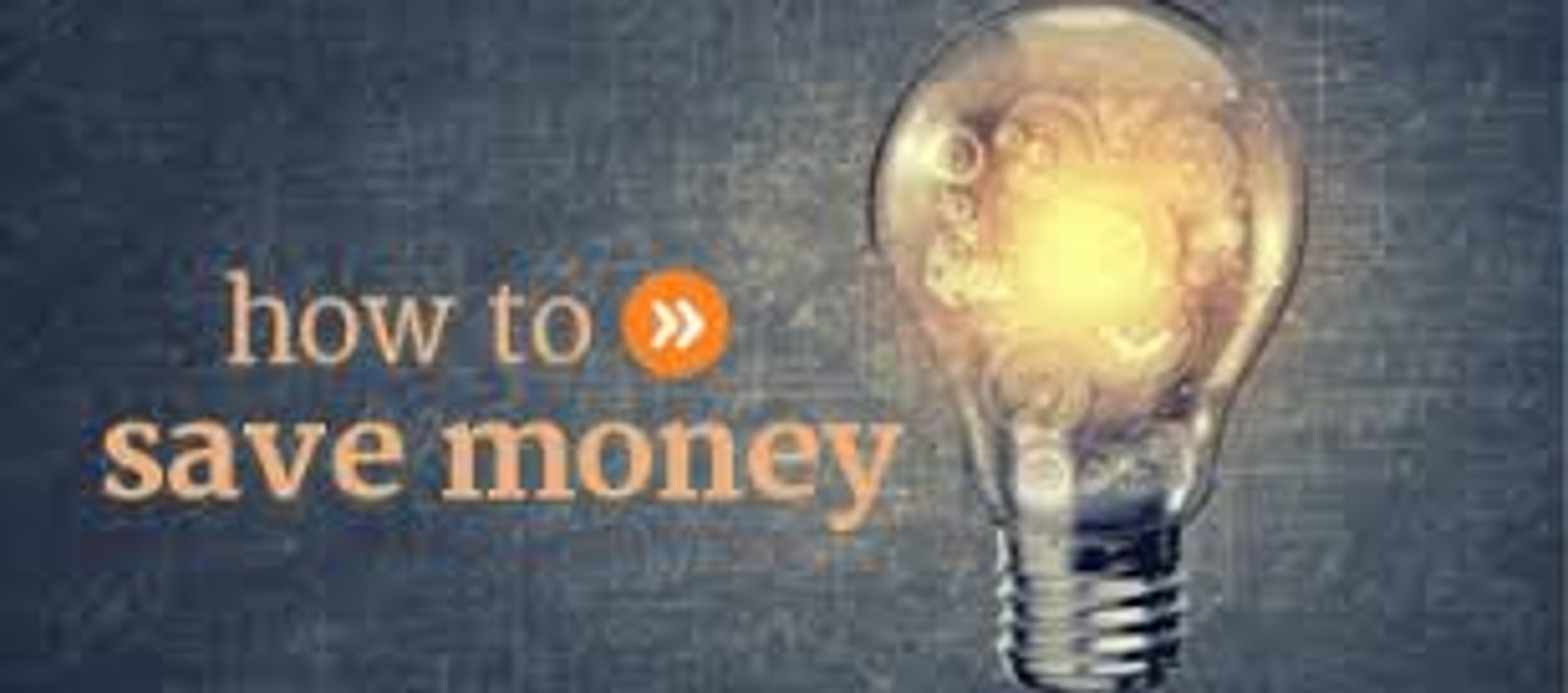 How To Save Money