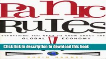 Ebook Panic Rules!: Everything You Need to Know about the Global Economy Full Online
