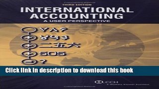 Ebook International Accounting: A User Perspective Full Online