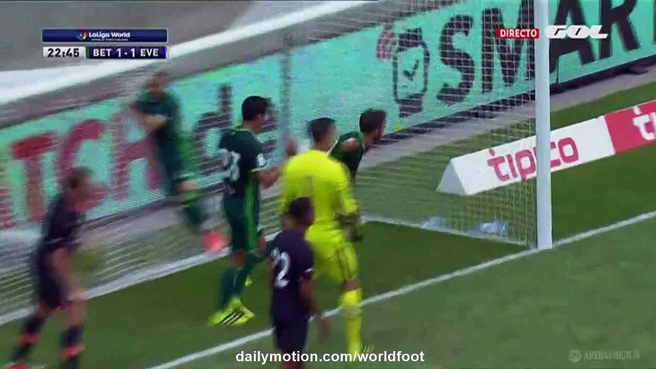 1-1 German Pezzella Goal HD - Everton 1 - 1 Real Betis 30.07.2016 HD