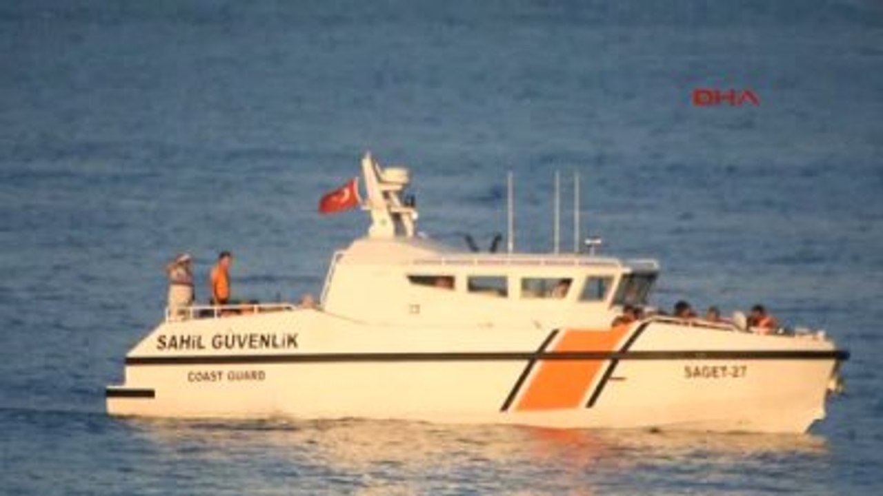 Bodrum Mültecileri Yunan Sahil Güvenliği Kurtardı