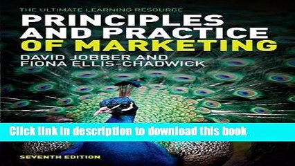 Books PRINCIPLES AND PRACTICE OF MARKETING Full Download