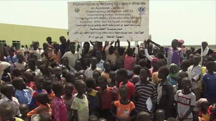 التعليم مشكلة تواجه أطفال الجنوب اللاجئين بالسودان