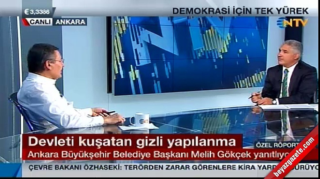 Melih Gökçek: MHP'ye ve Deniz Baykal'a yapılan kaset kumpası FETÖ'nün işi