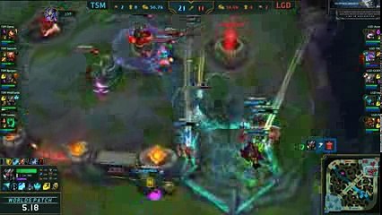 TSM vs LGD 60FPS  Day 4 S5 LoL World Championship 2015 Group D  Team Solomid vs LGD Gaming D4G1_8