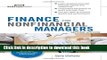 Books Finance for Nonfinancial Managers, Second Edition (Briefcase Books Series) (Briefcase Books