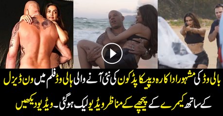 Behind The Scenes Video From Deepika Padukone Hollywood Film Watch Video