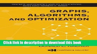 Ebook Graphs, Algorithms, and Optimization Free Online