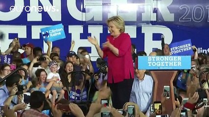 The gloves are off - Clinton and Trump hit the White House campaign trail