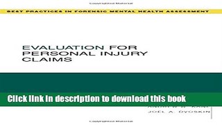 Books Evaluation for Personal Injury Claims Free Online