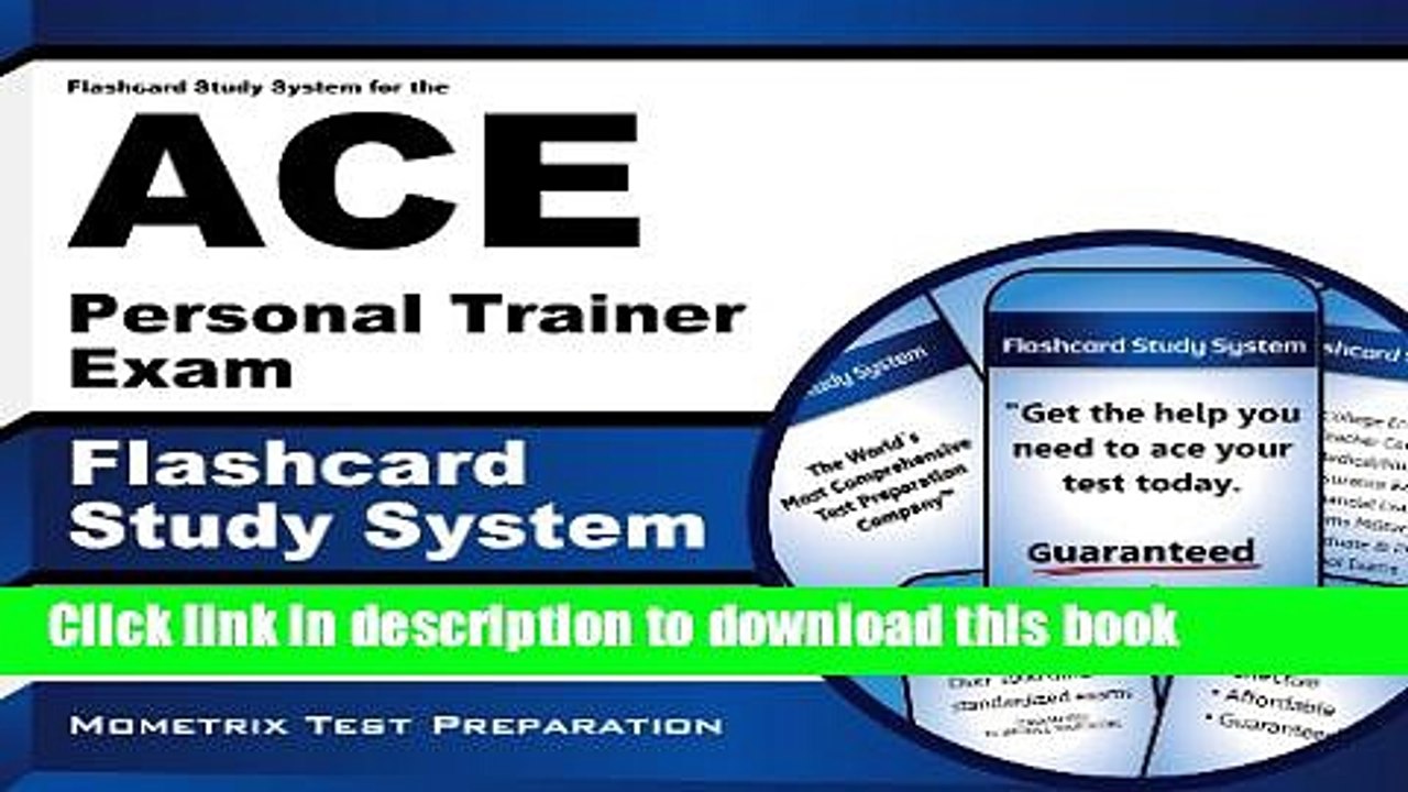 Ebook Flashcard Study System for the ACE Personal Trainer Exam: ACE Test Practice Questions