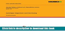 Ebook Geistiges Eigentum und Normung (Aus der Reihe: e-fellows.net stipendiaten-wissen) Free Online