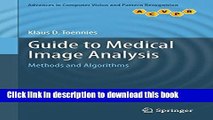 Ebook Guide to Medical Image Analysis: Methods and Algorithms Full Download