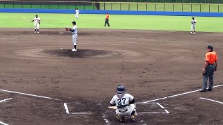 2012/6/23　山崎裕貴 （関西学院大学）　セカンドスローイング 盗塁阻止