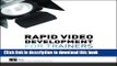 Ebook Rapid Video Development for Trainers: How to Create Learning Videos Fast and Affordably Free