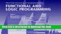 Books Functional and Logic Programming: Proceedings of the Third Fuji International Symposium Full
