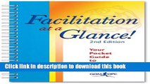 Ebook Facilitation at a Glance!: A Pocket Guide of Tools and Techniques for Effective Meeting