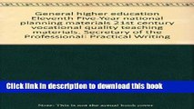 Ebook General higher education Eleventh Five-Year national planning materials 21st century