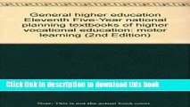 Ebook General higher education Eleventh Five-Year national planning textbooks of higher vocational