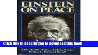 Ebook Einstein on Peace Full Online